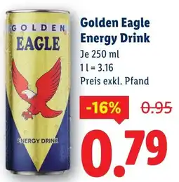 Lidl Golden Eagle Energy Drink Angebot