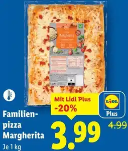 Lidl Familien- pizza Margherita Angebot