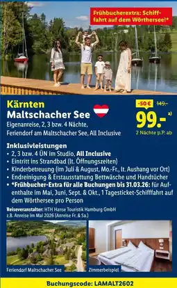Lidl Kärnten Maltschacher See Angebot