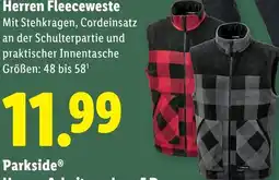 Lidl Herren Fleeceweste Angebot
