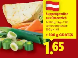 Lidl Suppengemüse aus Österreich Angebot
