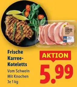 Lidl Frische Karree- Koteletts Angebot
