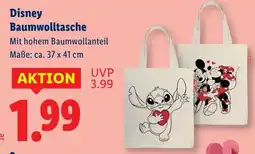 Lidl Disney Baumwolltasche Angebot