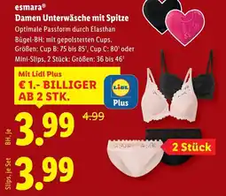 Lidl Damen Unterwäsche mit Spitze Angebot