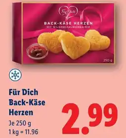 Lidl Für Dich Back-Käse Herzen Angebot