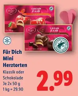 Lidl Für Dich Mini Herztorten Angebot