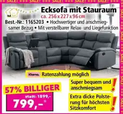 Norma Ecksofa mit Stauraum Angebot