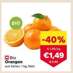 MPreis BIO-ORANGEN Angebot