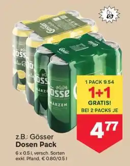 MPreis Gösser Dosen Pack Angebot
