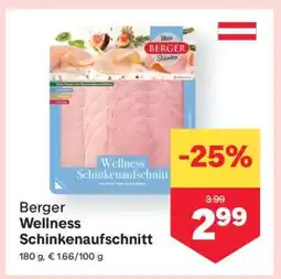 MPreis Berger Wellness Schinkenaufschnitt Angebot