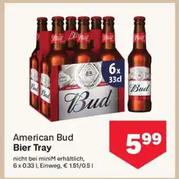 MPreis American Bud Bier Tray Angebot
