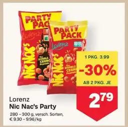 MPreis Lorenz Nic Nac's Party Angebot