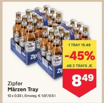 Zipfer Märzen Tray