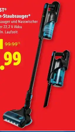 Lidl SilverCrest Akku Zyklon-Staubsauger Angebot