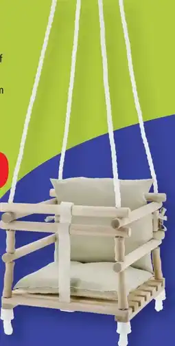 Lidl Lupilu Holzbabyschaukel Angebot