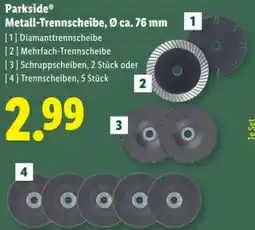Lidl Parkside Metall-Trennschneider Angebot
