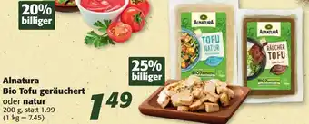 Strasser Markt Alnatura Bio Tofu Geräuchert Oder Natur 200g Angebot
