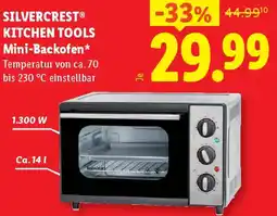 Lidl Silvercrest kitchen tools mini backofen Angebot