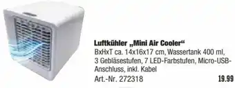Hellweg Luftkühler Mini Air Cooler Angebot