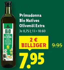 Lidl Primadonna Bio Natives Olivenöl Extra Angebot