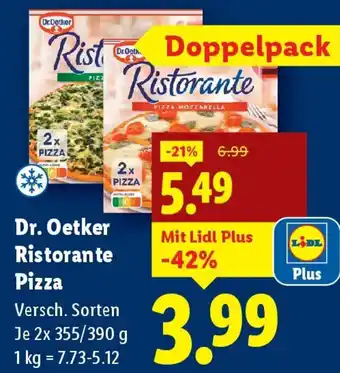 Lidl Dr oetker ristorante pizza Angebot