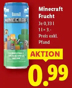 Lidl Minecraft Frucht Angebot