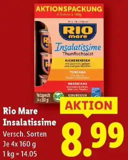 Lidl Rio Mare Insalatissime Angebot