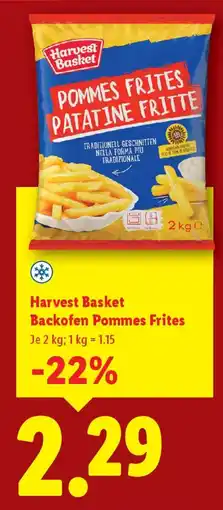 Lidl Harvest Basket Backofen Pommes Frites Angebot