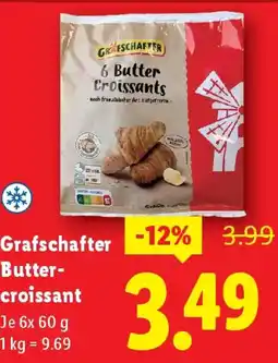 Lidl Grafschafter Butter croissant Angebot
