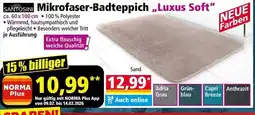 Norma Mikrofaser Badteppich Luxus Soft Angebot