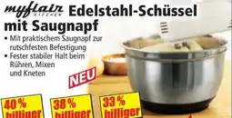 Norma Myflain edelstahl schüssel mit saugnapf Angebot