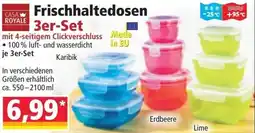 Norma Frischhaltedosen 3er Set Angebot