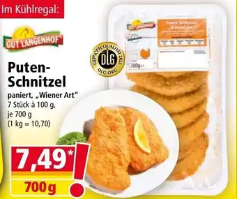 Norma Puten Schnitzel Angebot