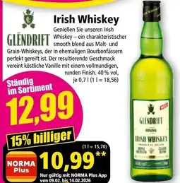 Norma Irish Whiskey Angebot