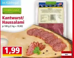Norma Kantwurst Haussalami Angebot