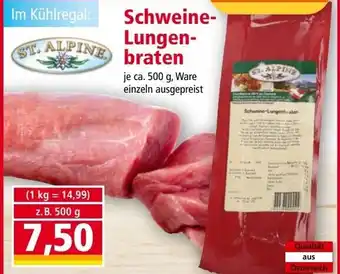 Schweine Lungen braten
