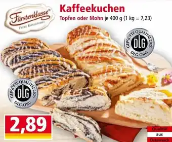 Norma Kaffeekuchen Angebot