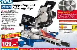 Norma Kapp Zug und Gehrungssäge Angebot