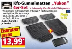 Norma Kfz Gummimatten Yukon Angebot