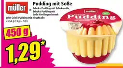 Norma Pudding mit Soße Angebot