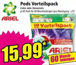 Norma Pods Vorteilspack Angebot