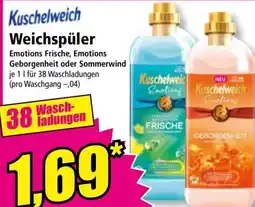 Norma Weichspüler Angebot