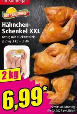 Norma Hähnchen Schenkel Angebot
