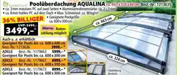 Norma Poolüberdachung aqualina Angebot