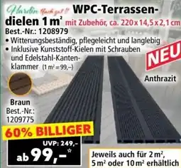 Norma Wpc terrassen dielen 1 m Angebot
