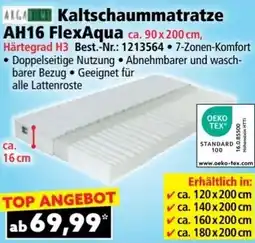 Norma Kaltschaummatratze ah16 flexaqua Angebot
