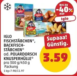 PENNY Fischstäbchen backfisch stäbchen od. polardorsch knusperhülle Angebot