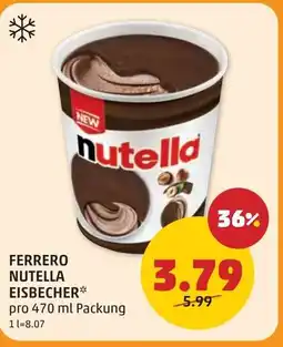 PENNY Ferrero nutella eisbecher Angebot