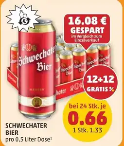 PENNY Schwechater bier Angebot