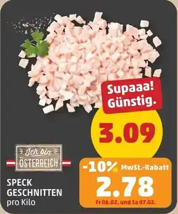 PENNY Speck geschnitten Angebot